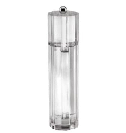 Acrylic salt or pepper mill ice white