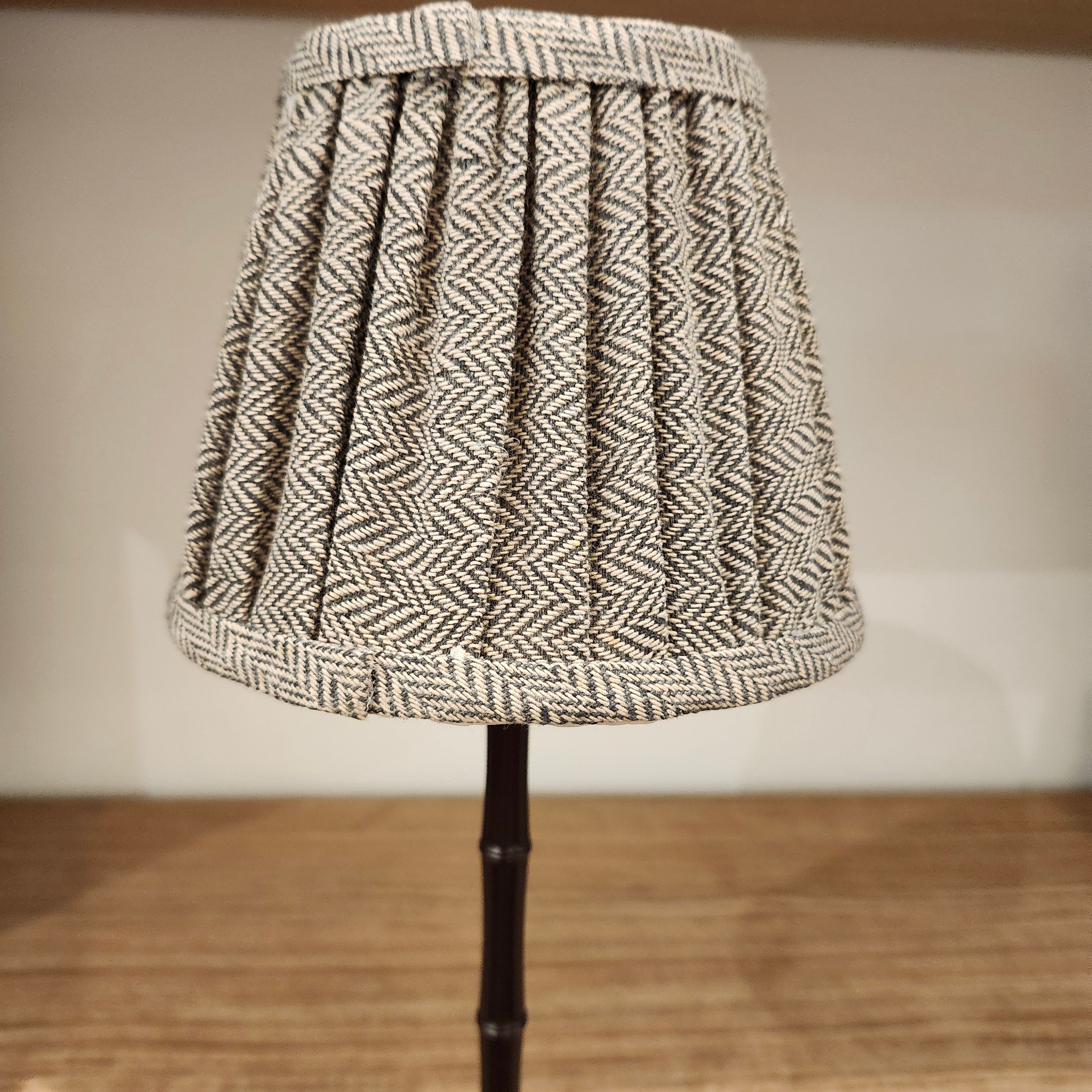 Addison Ross bronze bamboo rechargeable table lamp