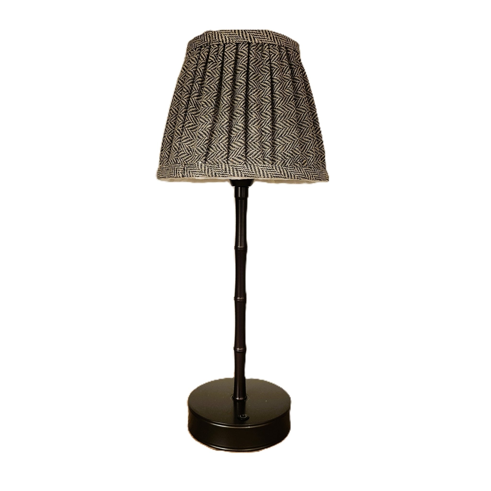 Addison Ross bronze bamboo cordless LED lamp base
