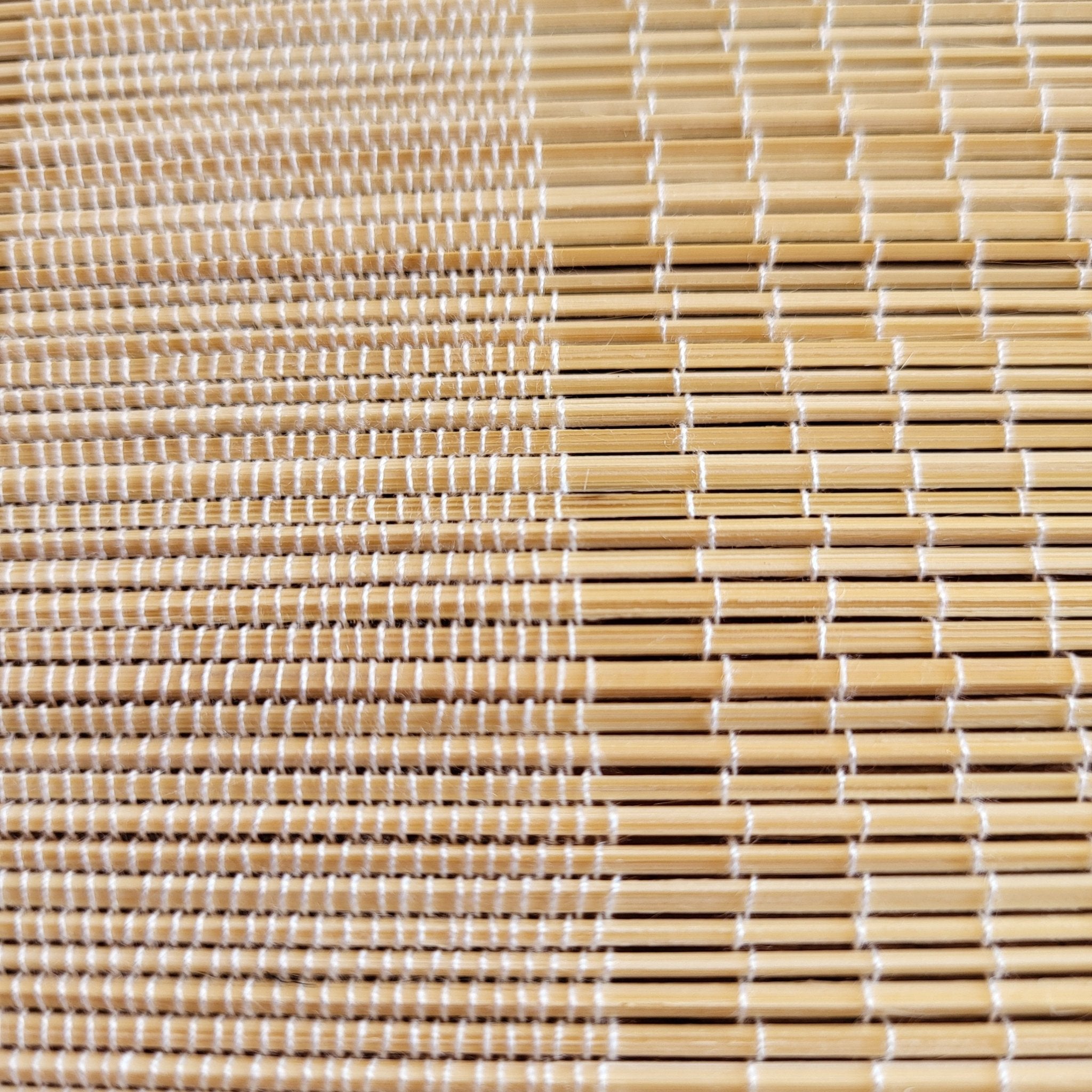Woven natural bamboo placemat, 38 x 30 cm