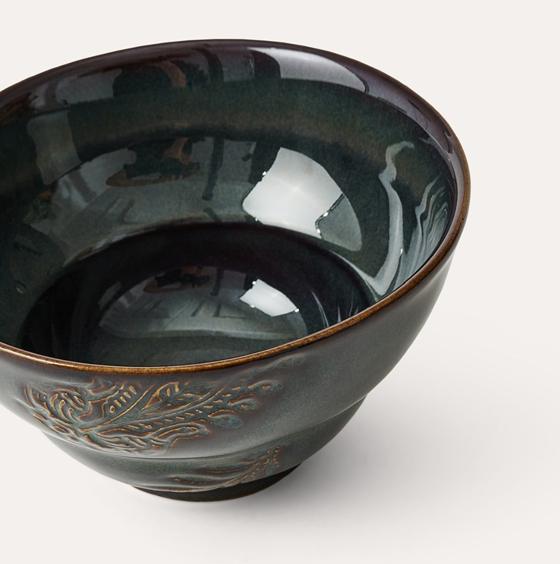 Sthal handleless ceramic cup in fig