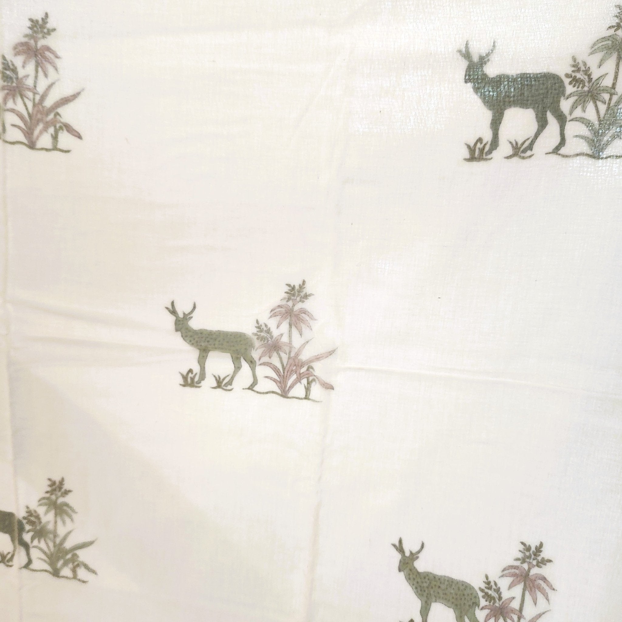 Baby dohar with deer print