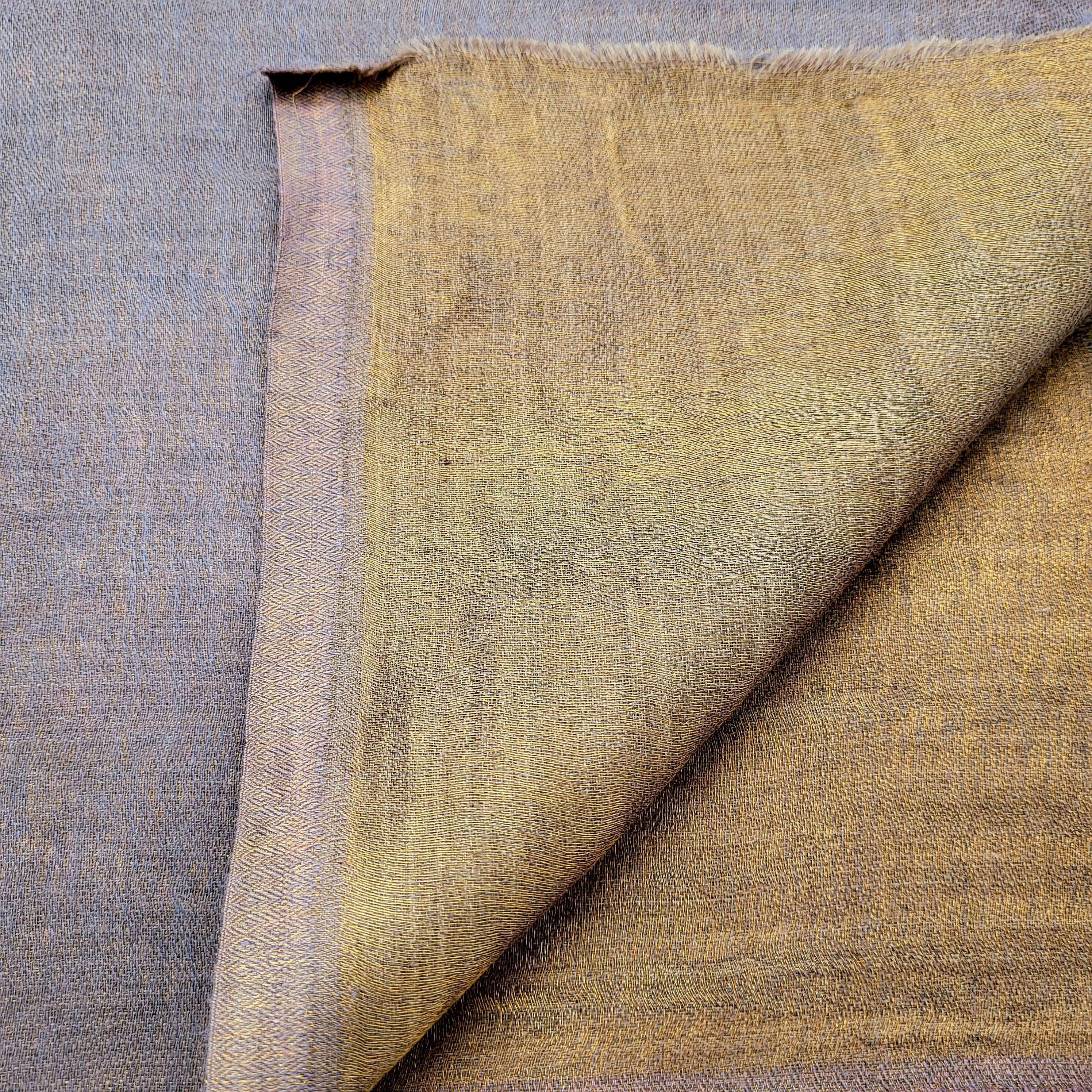 Duo pashmina shawl in taupe