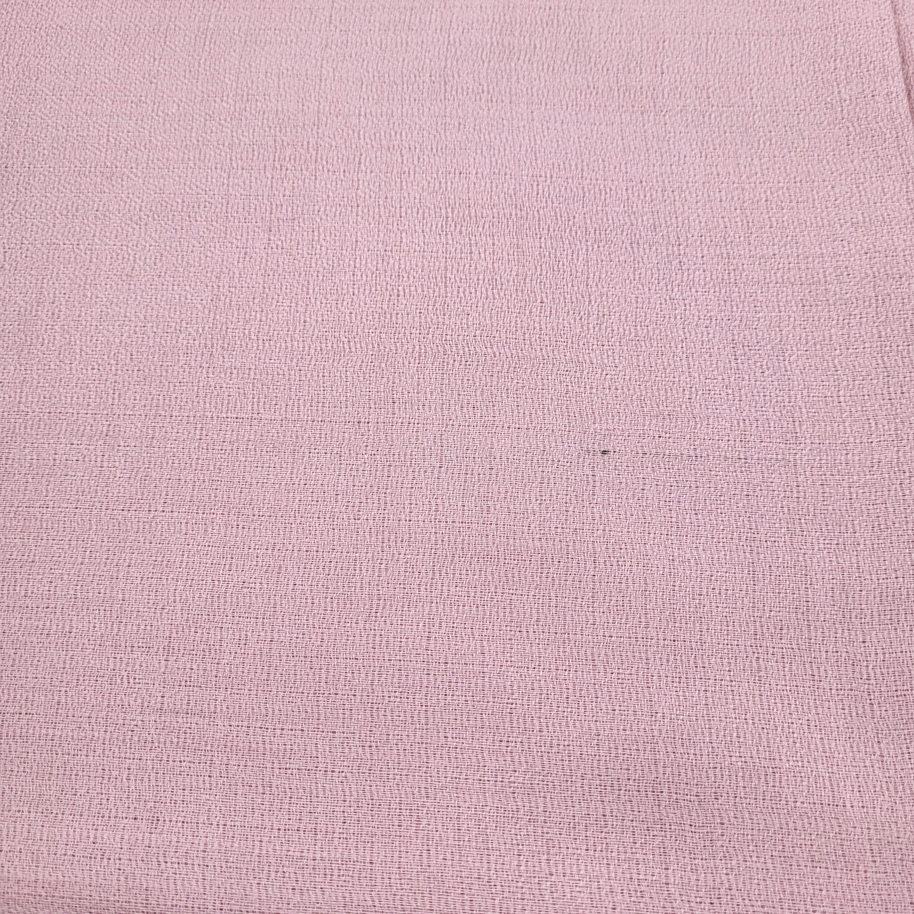 Plain pashmina shawl in baby pink, 100% pashmina, 72 x 200 cm