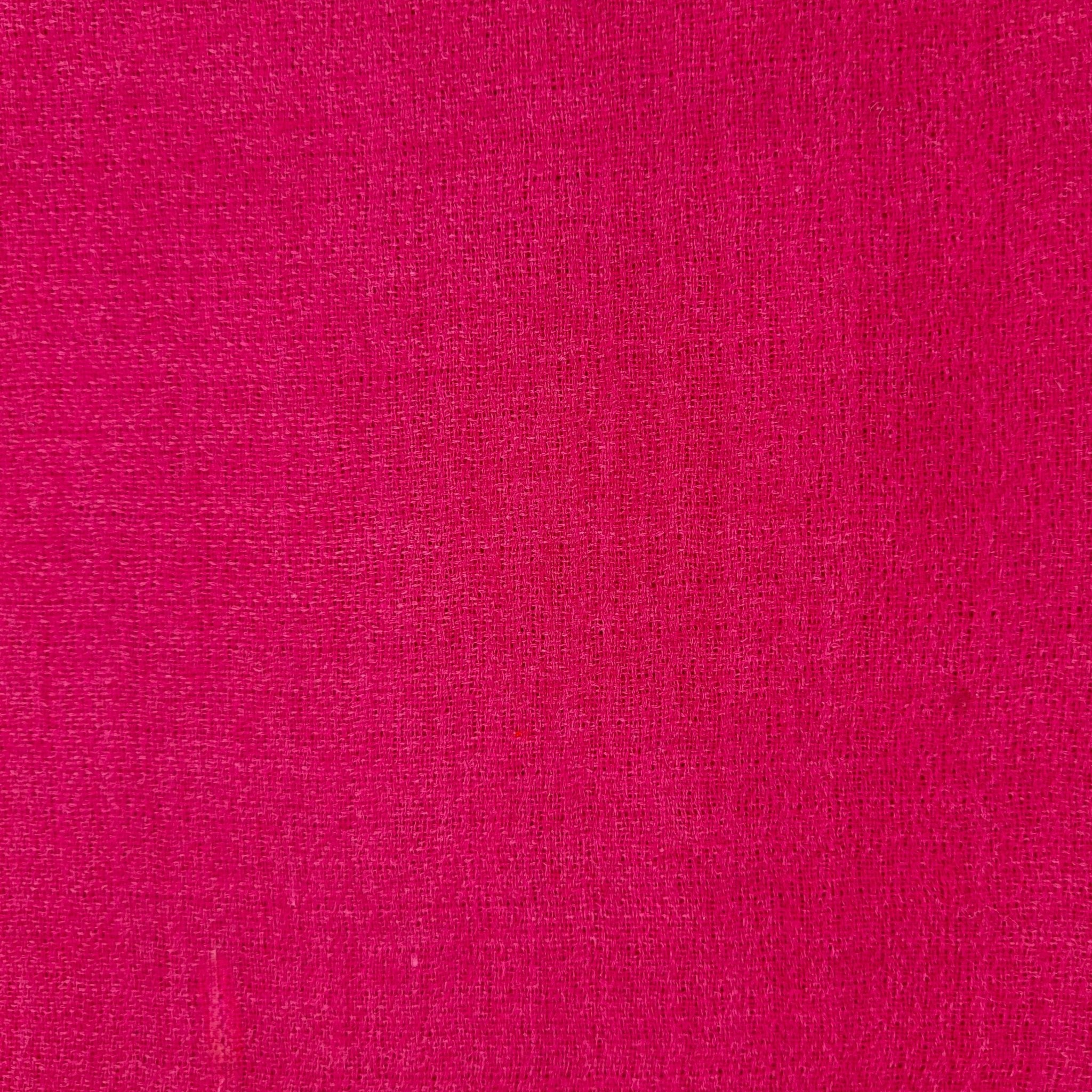 Plain pashmina shawl in hot pink, 100% pashmina, 72 x 200 cm