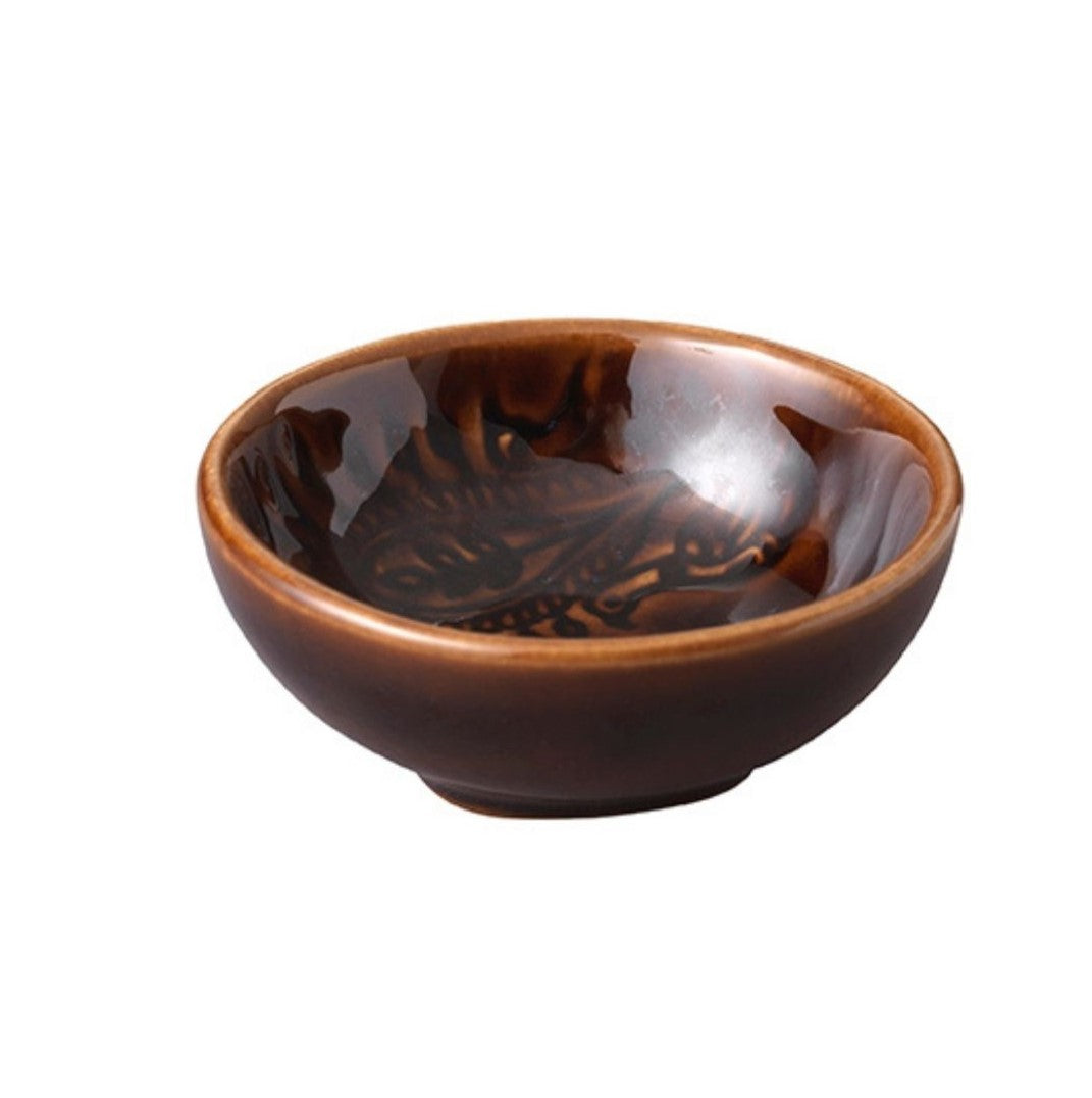 Sthal coffee small dip bowl, white stoneware, 8cm, made in Portugal