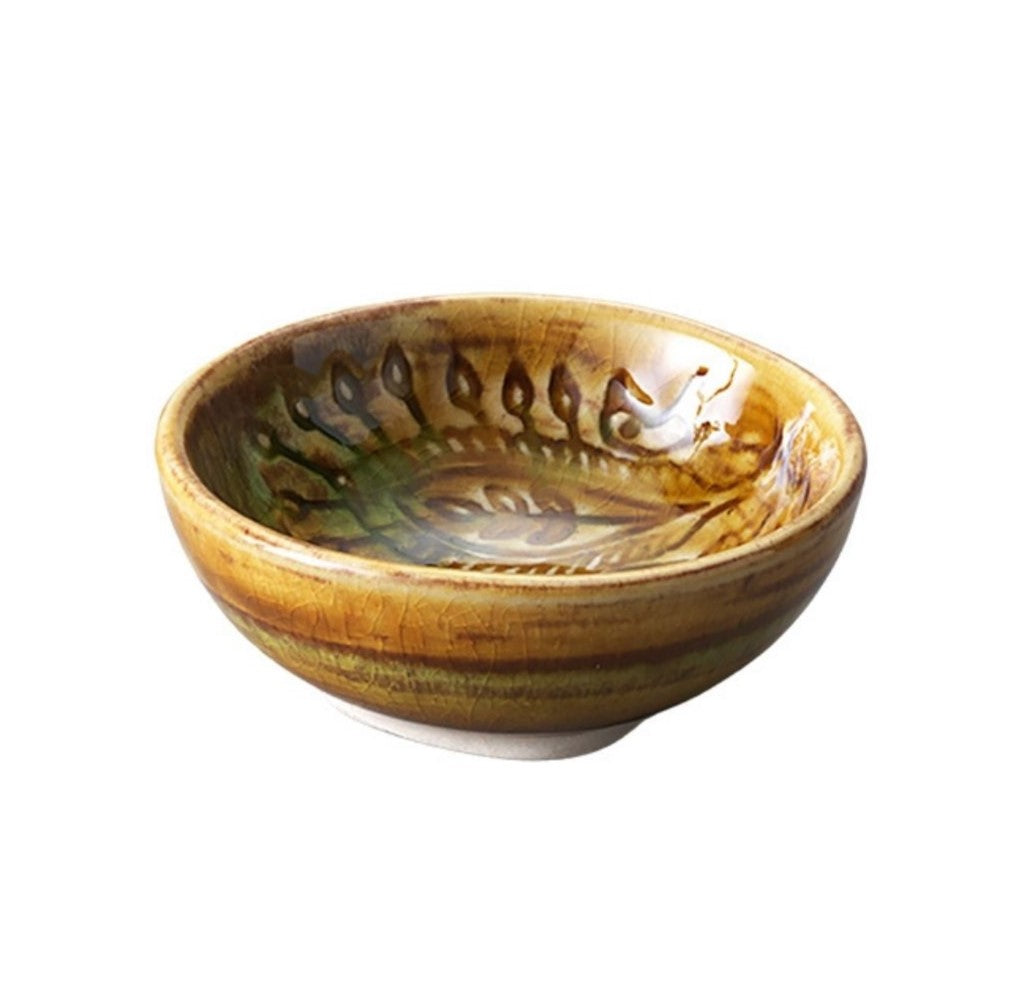 Sthal pineapple small dip bowl, white stoneware, 8cm, made in Portugal