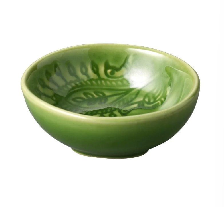 Sthal primavera small dip bowl, stoneware, detail