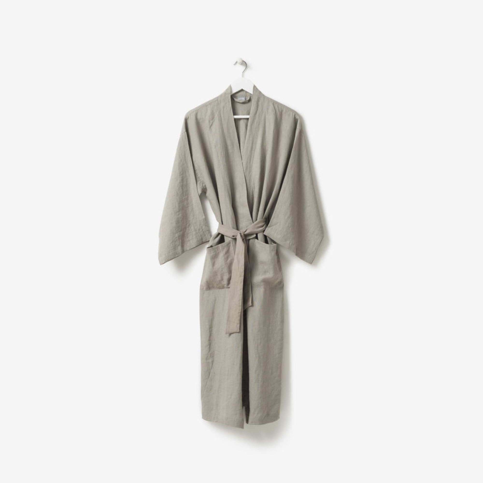 Sunday linen robe, 100% linen loungewear, styled