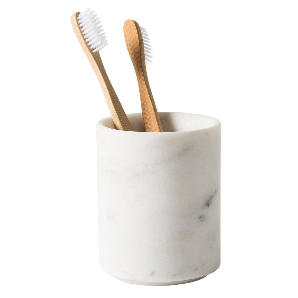 Ora Marble Toothbrush Holder White - Citta Design, INSIDE Hong Kong