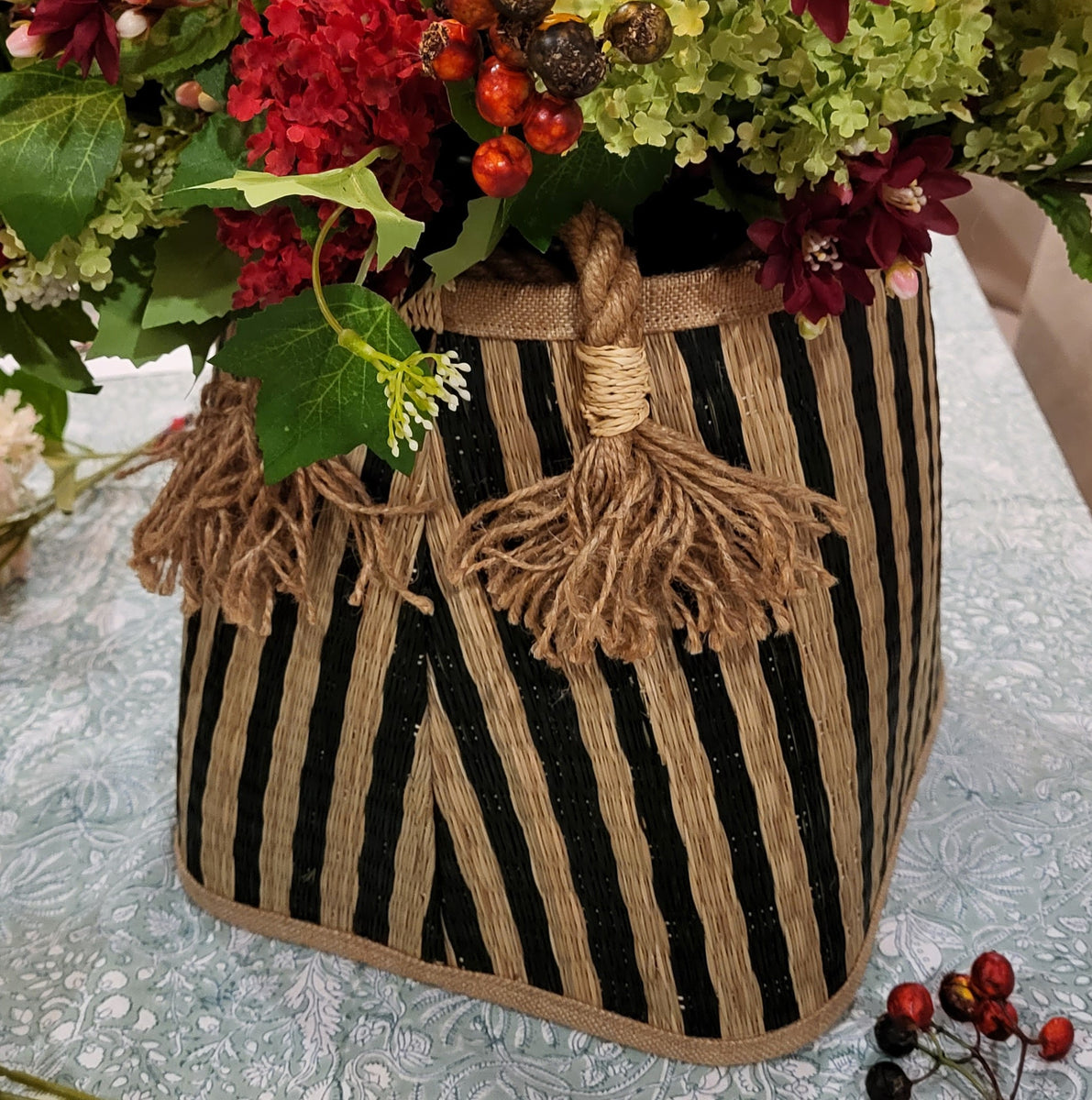 Black Wicker Laundry Basket Inside Living Hong Kong