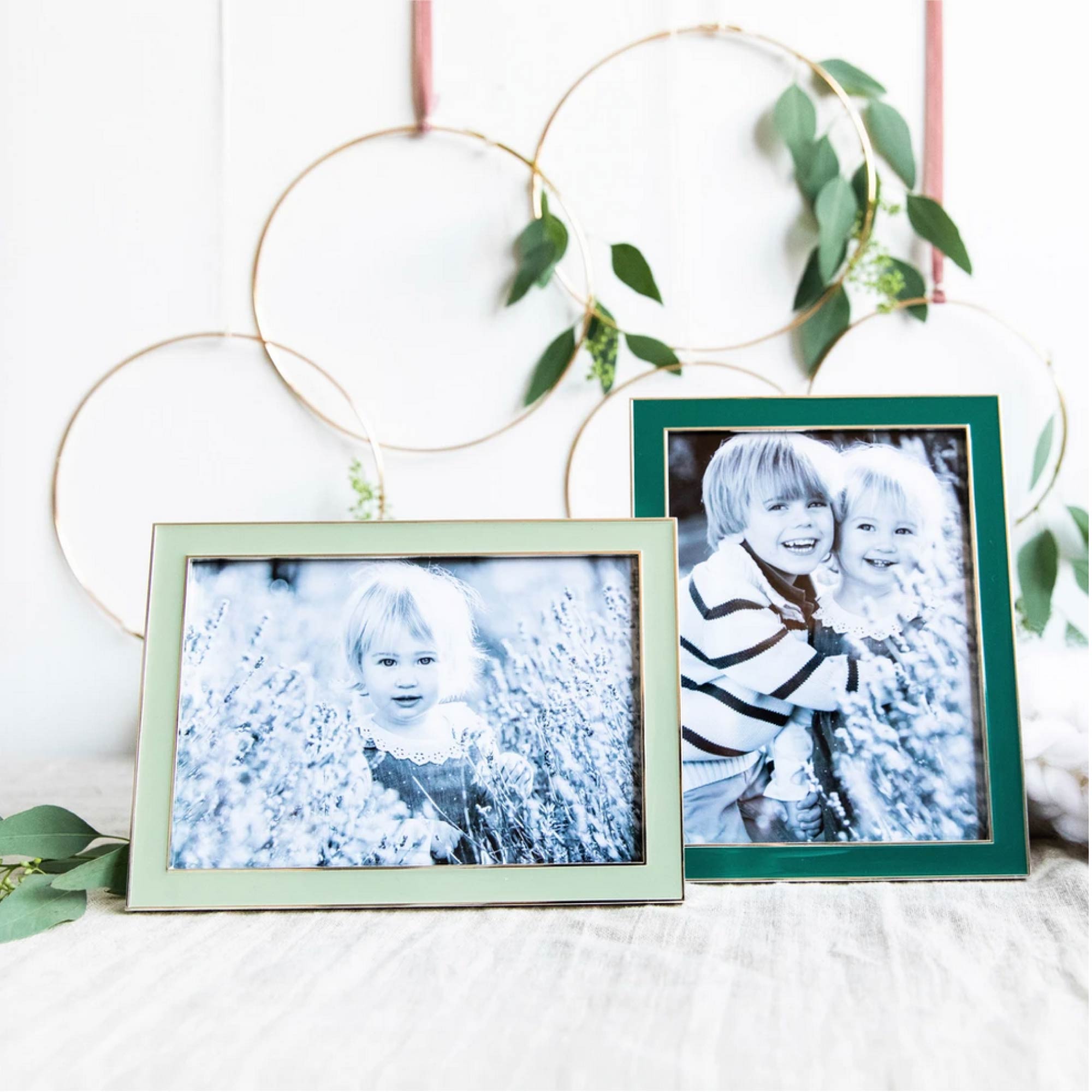 Addison Ross Enamel Frame Sage Green