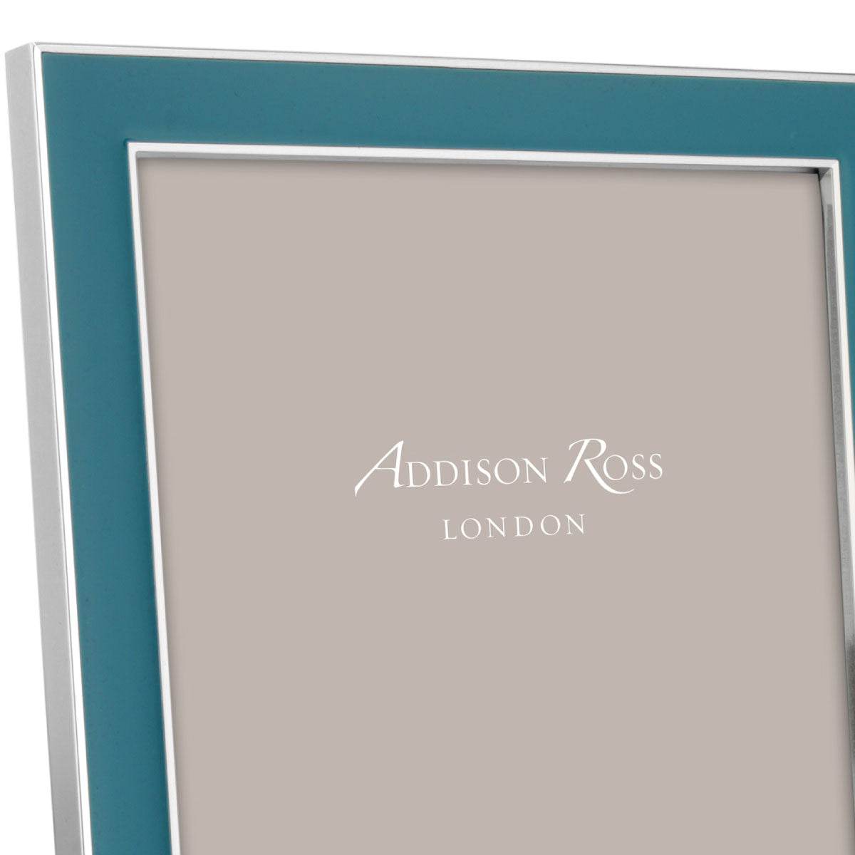 Addison Ross Enamel Teal & Silver