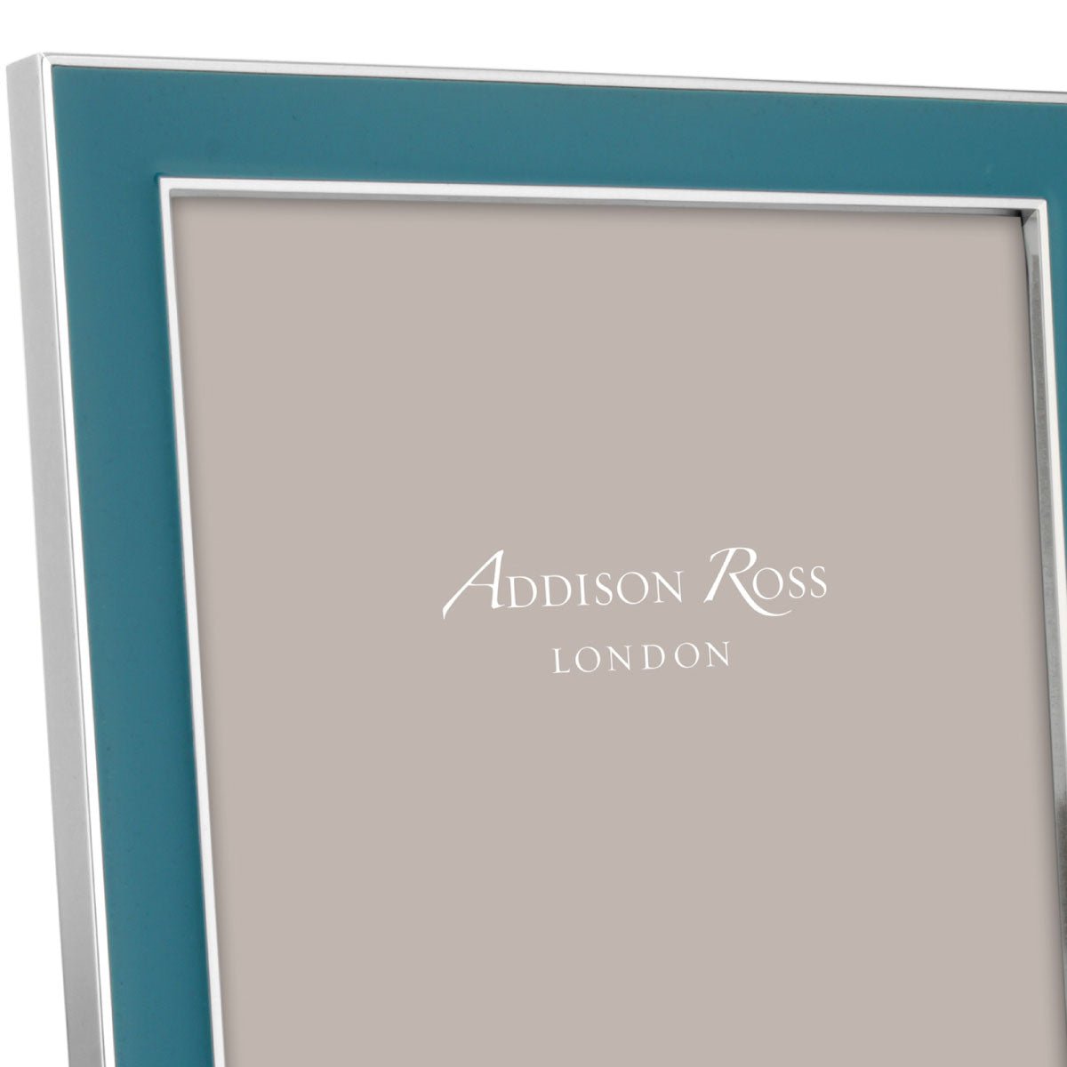 Addison Ross Enamel Teal & Silver