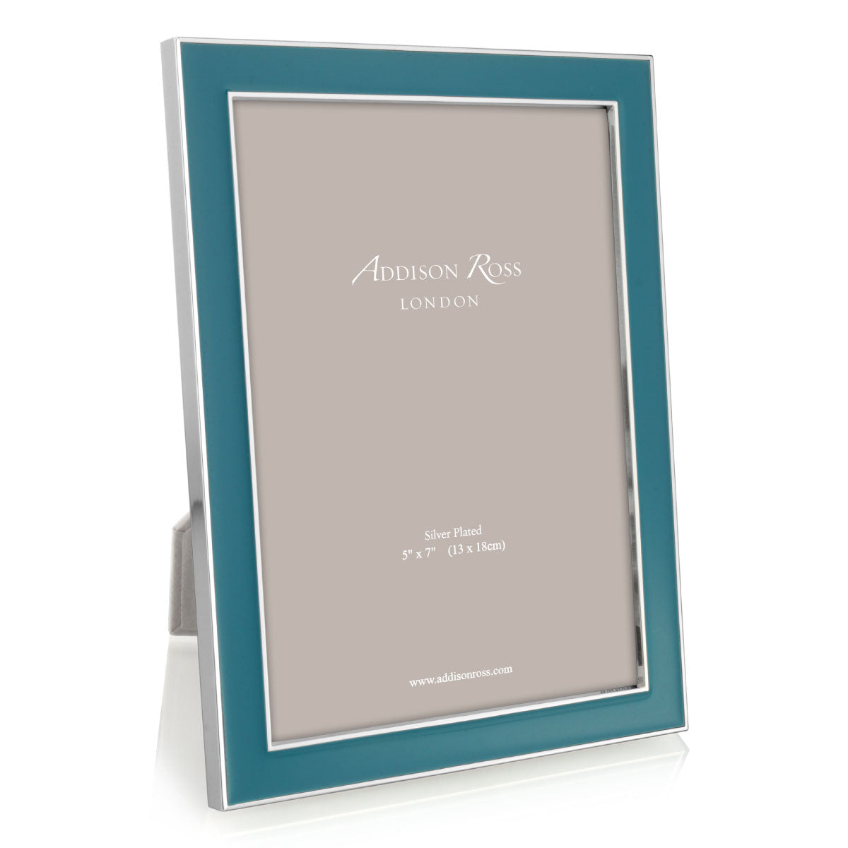 Addison Ross Enamel Teal & Silver