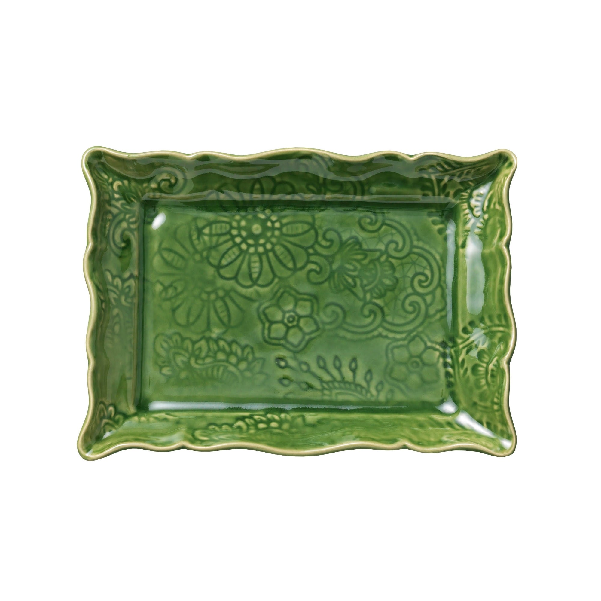 Sthal appetizer plate in Primavera pattern ceramic, made in Portugal