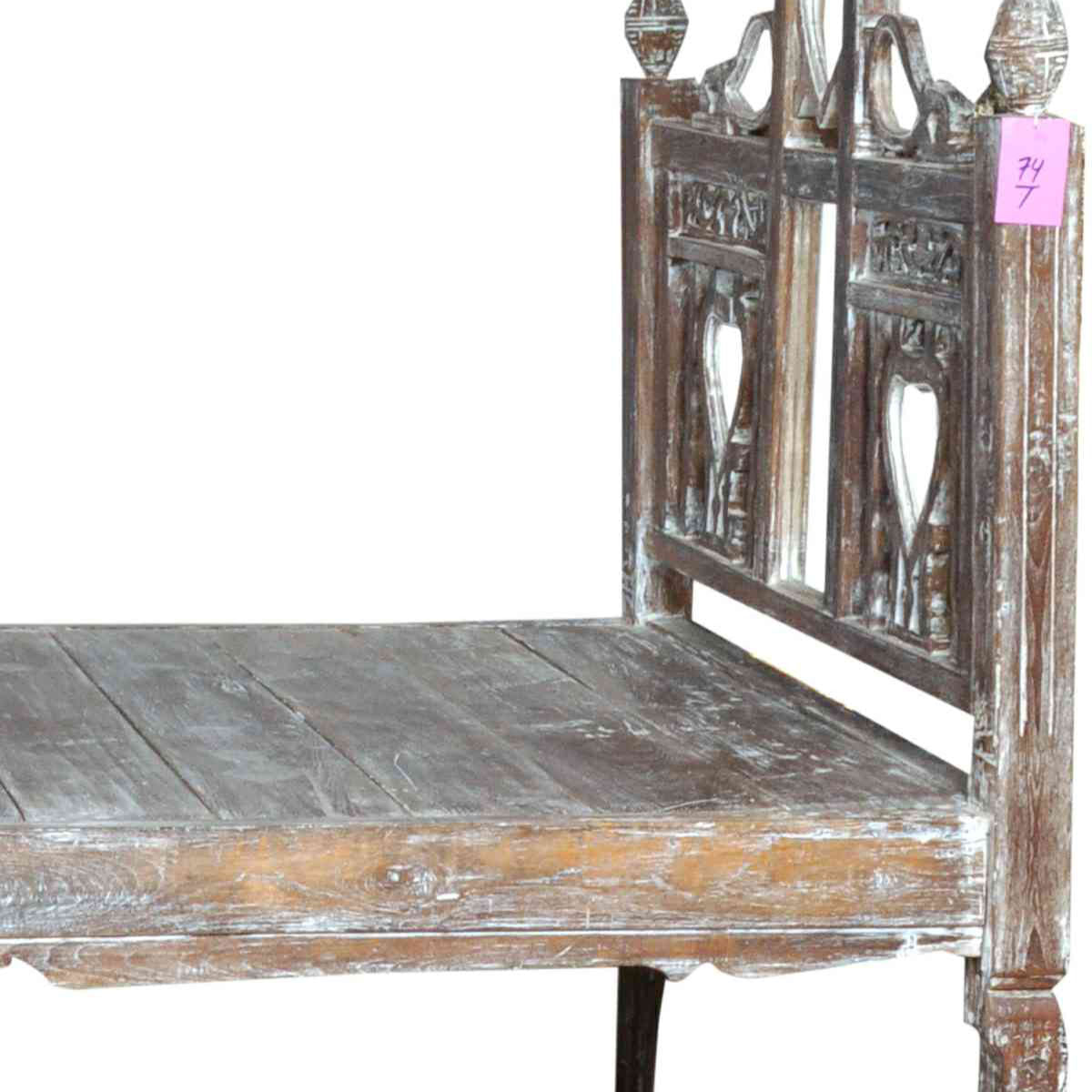 Canopy Bed With Mirror in White Wash - INSIDE, INSIDE Hong Kong