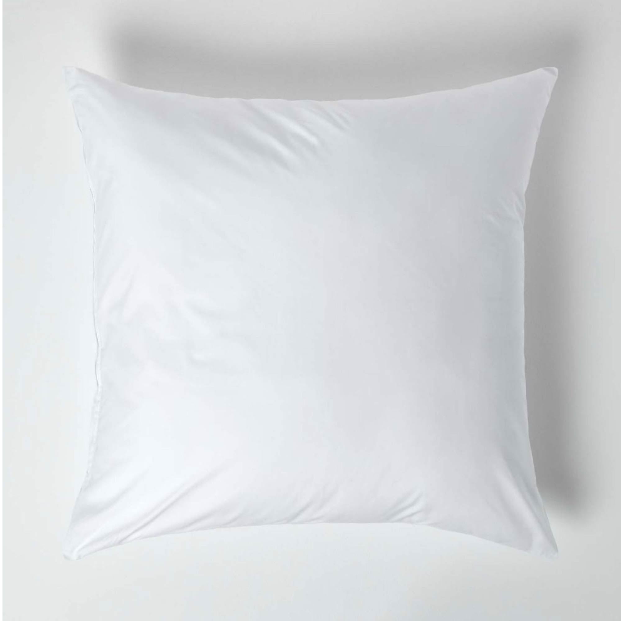 Egyptian cotton pillowcase in white, 50 x 75 cm, 100% cotton, sold as pair