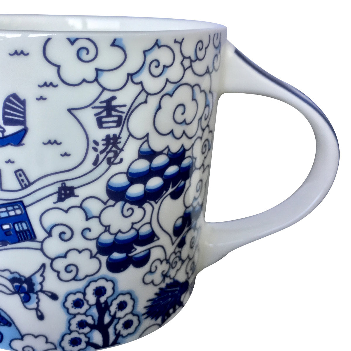 Faux Willow Series HK Mug Blue