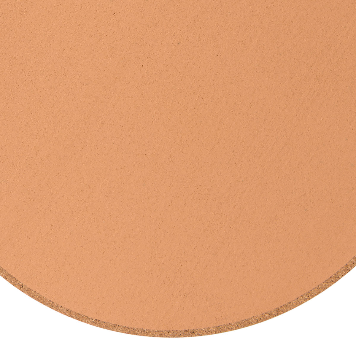 Monroe Round Cork Placemat Nude