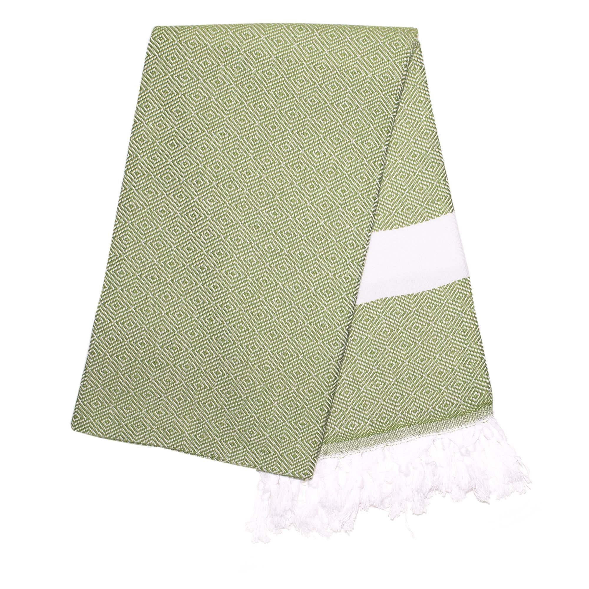 Sultan Turkish cotton towel, quick-drying, beach wrap or throw, styled
