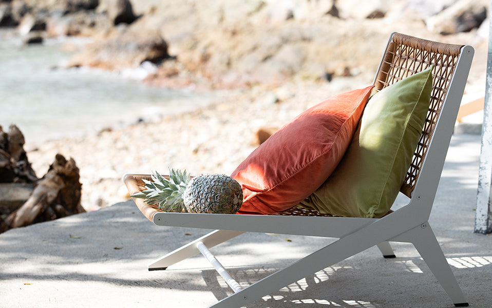 Soak up the Sun with outdoor cushions, seating and lanterns