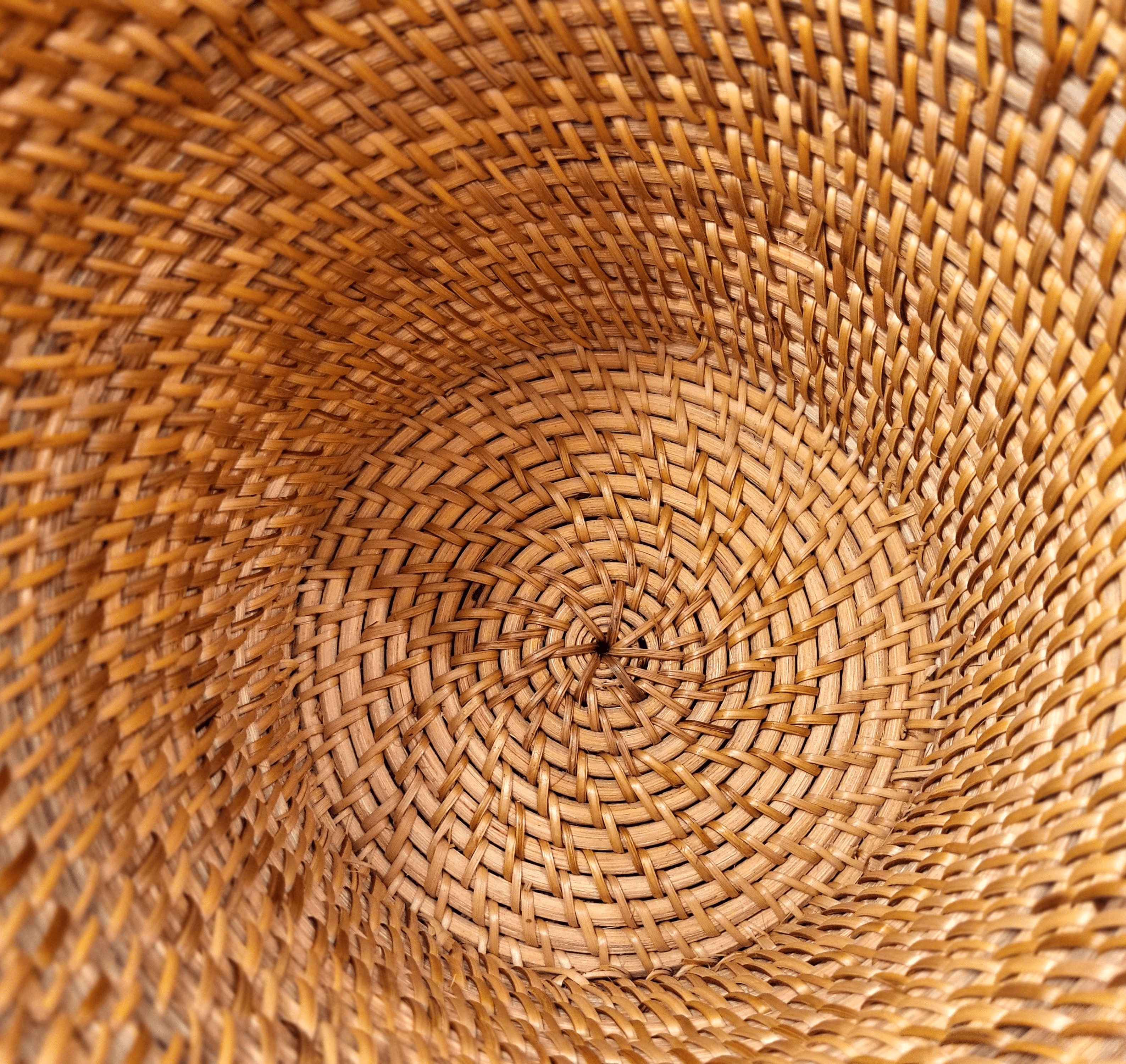 Storage and baskets collection at Inside Living Hong Kong: woven rattan and seagrass baskets