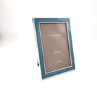 Chambray enamel frame by Addison Ross, 4 x 6 inch format in portrait orientation