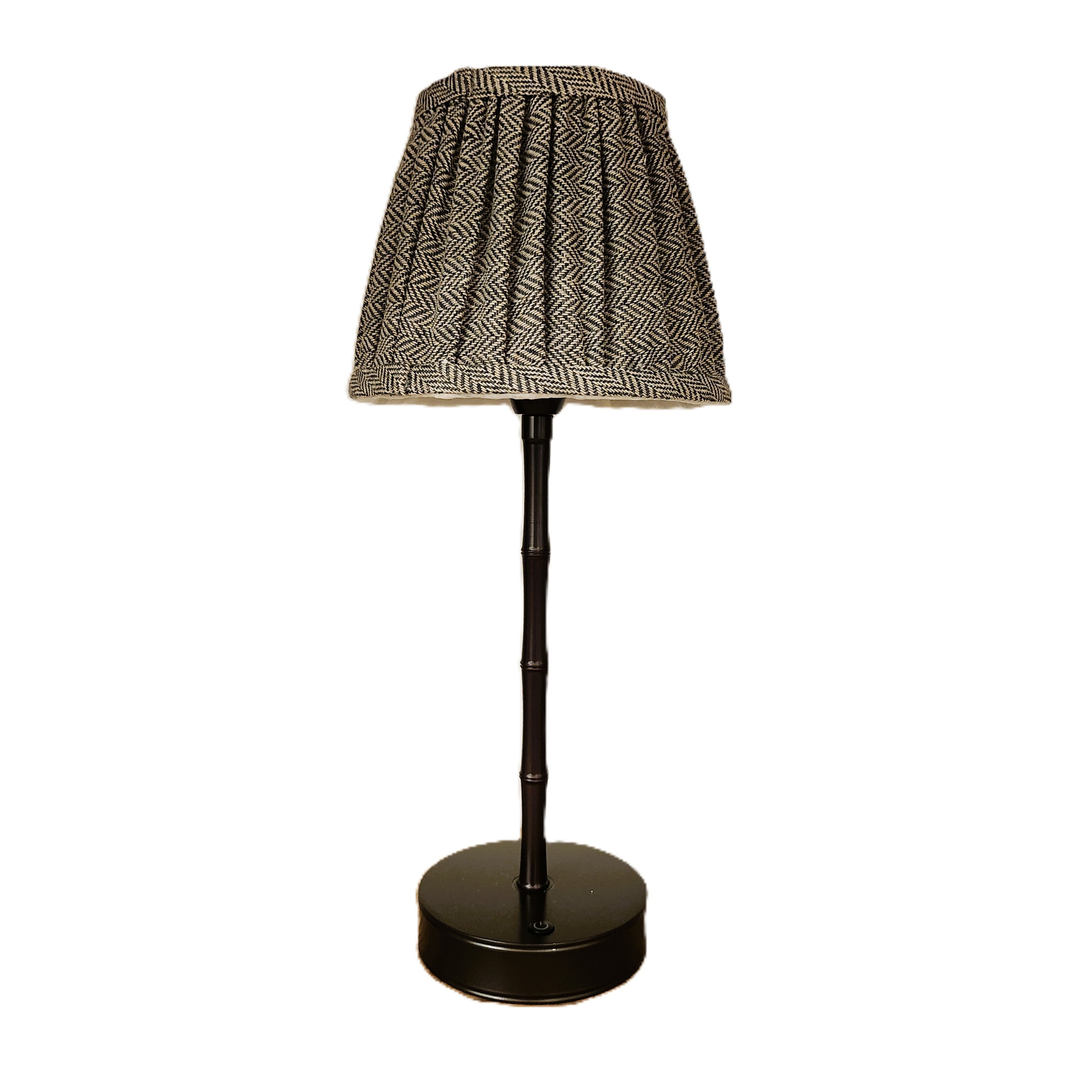 Addison Ross bronze bamboo cordless LED lamp base