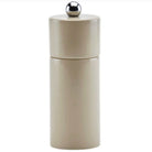 Mini Column salt and pepper mill in cappuccino, high-gloss lacquer, column shape