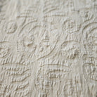 White organza applique bedspread, 180 x 300cm, handmade