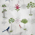 Sophie palms and birds block-print short pyjamas