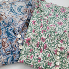 Assorted block-print pleated cotton dress