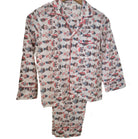 Coral fish-print kids' pyjama set