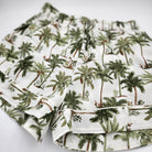 Little Palms block-print pyjama shorts
