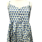 Block-print cotton sundress, Lucy design