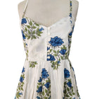 Block-print cotton sundress, Rosa design