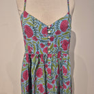 Block-print cotton sundress, Tracy design