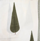Cypress block-print cotton tablecloth, 180 x 270 cm