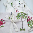 Sophie block-print pyjamas, long style