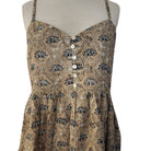 Block-print cotton sundress, Hannah design