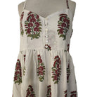 Block-print cotton sundress, Octavia design
