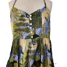 Block-print cotton sundress, Paradise design