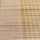 Woven natural bamboo placemat, 38 x 30 cm