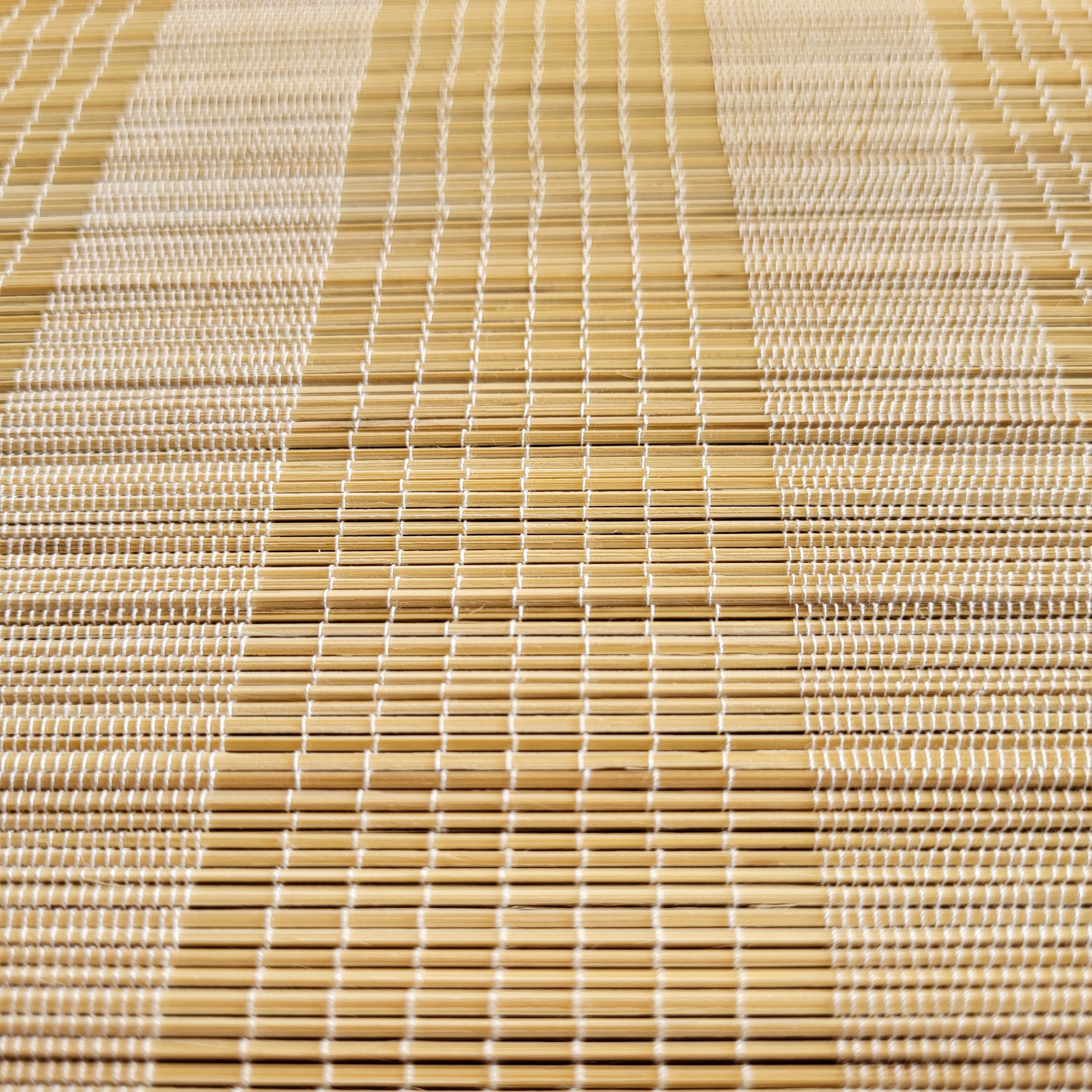 Natural bamboo placemat for everyday or festive dining