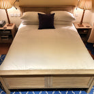 Mango wood Bosham double bed, handcrafted