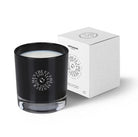 Scents of Morocco Mint and Tea candle in black lacquered glass, mint and green tea soy wax