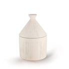Tajine Ginger candle, white clay tajine holder, detail