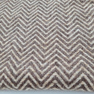 Cashmere herringbone shawl in cappuccino, 100% cashmere
