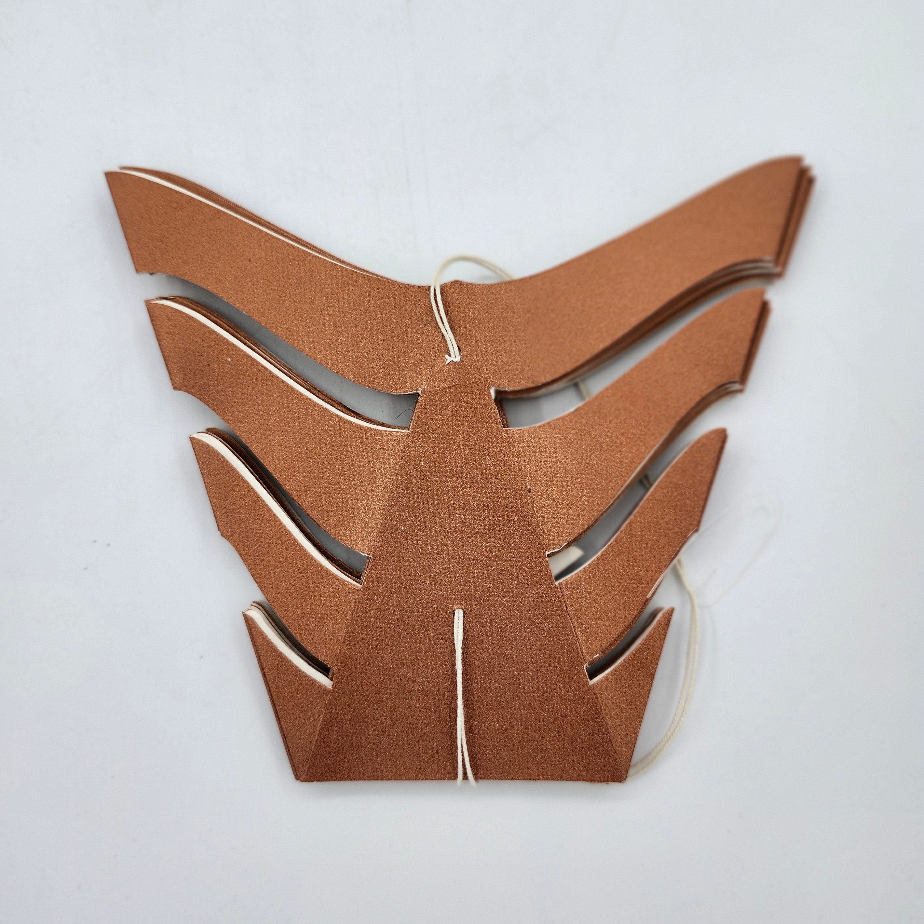 A cut paper decoration
